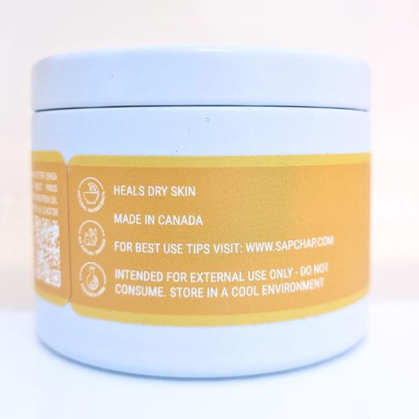 Sap Chap Hand & Foot Cream - All-Natural Whipped Moisturizer for Dry Skin & Cracked Feet - 80g - Chemical-Free, Preservative-Free, Handmade in Small Batches