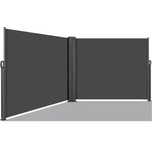 TLGREEN Side Awning, Retractable Side Awning, Patio Retractable Side Screen, UV Resistant, Waterproof, Patio Privacy Screen for Garden, Balcony, Courtyard summervibes Sun Shade Canopy Sunshade Canopy Sun Parasol Umbrella summerwins