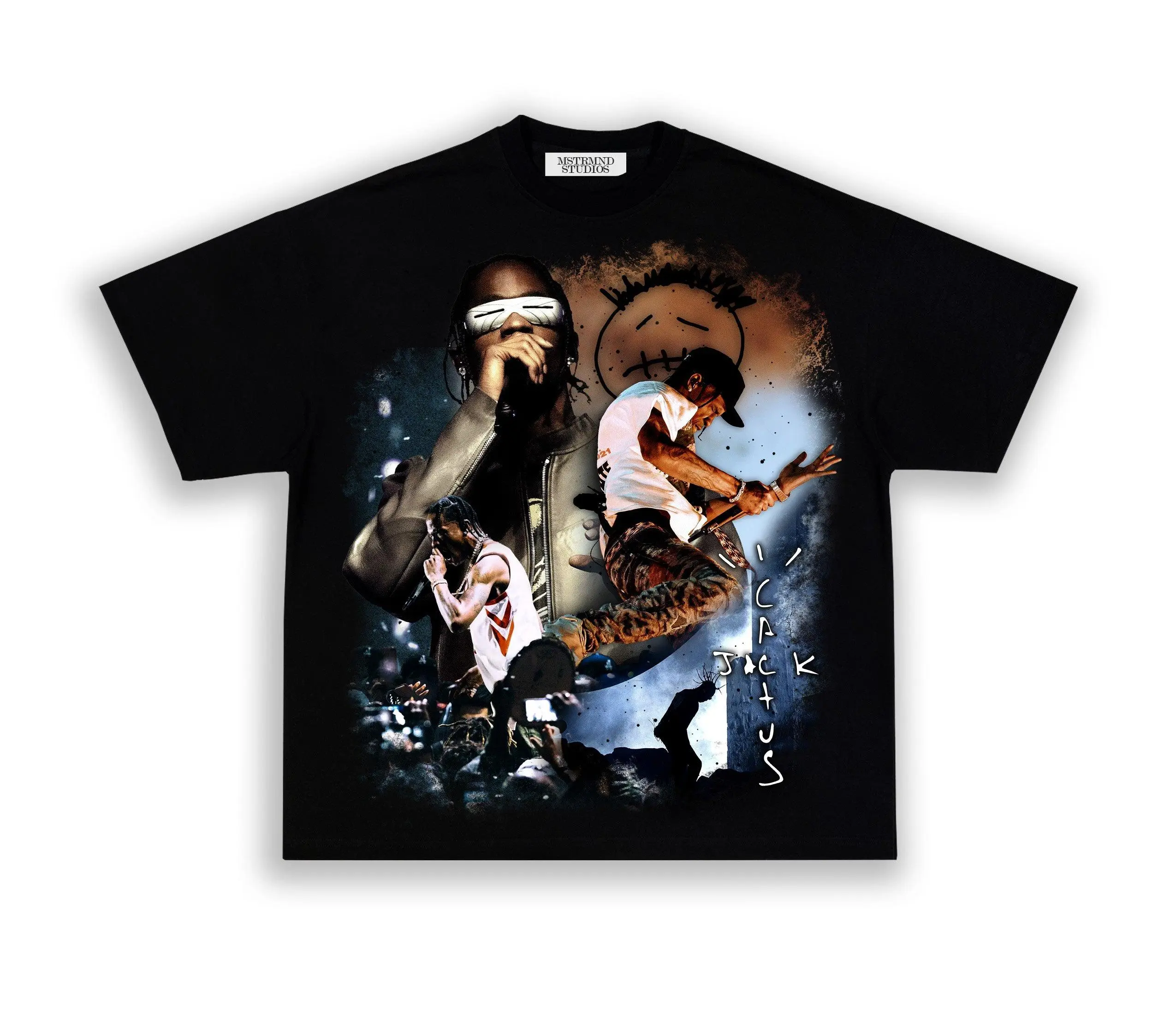 Youth & Adults Cactus Jack T-Shirt, Vintage Hip Hop Graphic Tee, Retro Streetwear Shirt, Unisex Casual Apparel