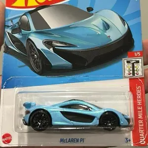 Blue McLaren P1 1:64 scale Diecast car