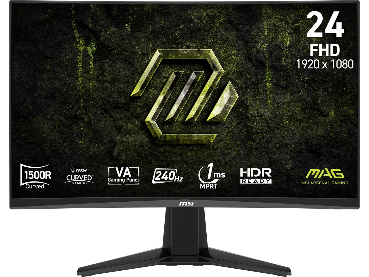 MSI 24 inch Full HD 240Hz FHD AMD FreeSync Premium Curved Gaming Computer Monitor MAG 245C X24 MSI 24 inch Full HD 240Hz FHD AMD FreeSync Premium Curved Gaming Computer Monitor MAG 245C X24