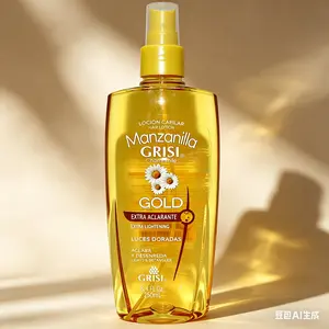Grisi Manzanilla Gold Extra Lightening Hair Lotion (Lightener & Detangler) – 8.4 fl oz Treatment Hair Oil Soft Silky Hair