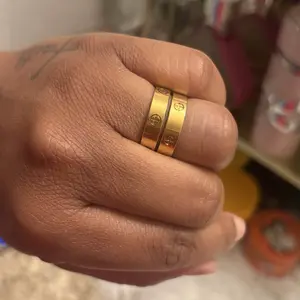 Classic Simple 18K Gold Plated Wedding Band Engagement Wedding Ring