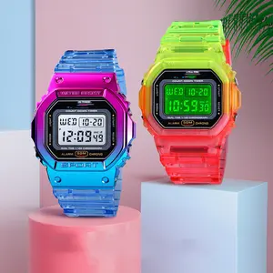 Transparent Belt Sports Watch Female Accessories