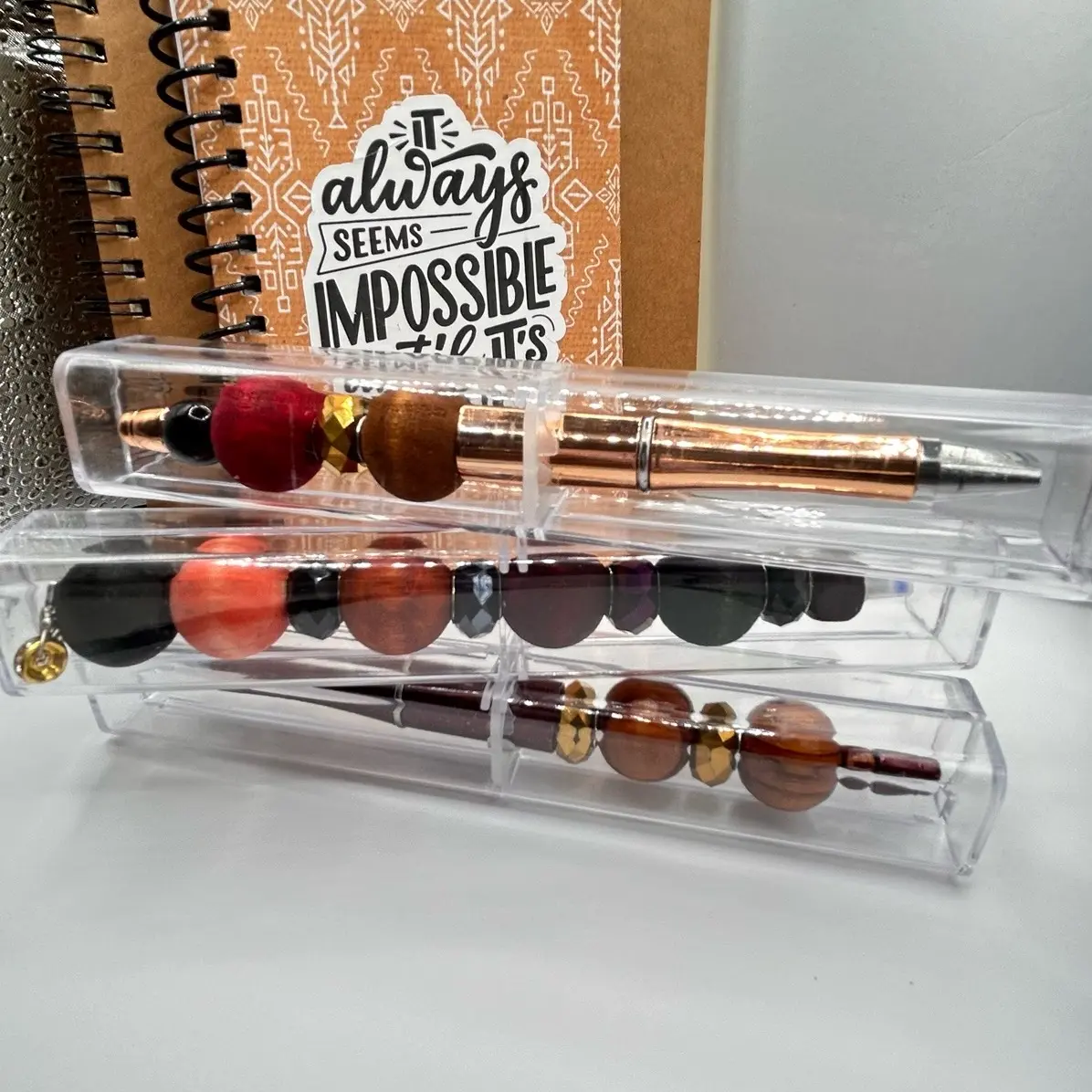Soul Scribbler Beaded Ergonomic Pens