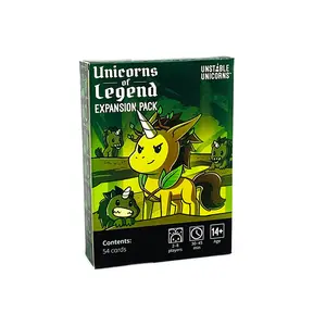 Happy Cute Beast Fantasy Strategy Card Game, Unicorn Cards, Fun Party Game and Gift, Social Interaction, Creative Small Gift, Thanksgiving New Year Festive Fun Social Competitive Tabletop Card Game