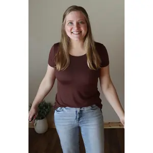 Brown Tee