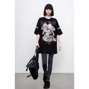 TCH - Heavy Industry Trendy Brand Small Snake Hot Diamond Fashion Leisure Versatile Dress