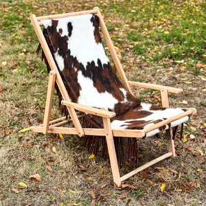 Cowhide Sling Chair