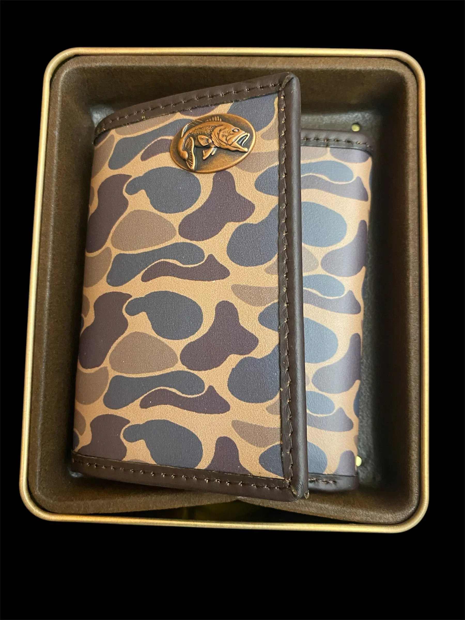 Zep-Pro Old School Camo Trifold Wallet