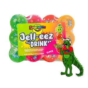 Smackeez Jell-eez Drink 12pc Assorted Flavors