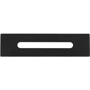 Brass TC4010 Made to Match Bathtub Overflow Hole Cover, Matte Black