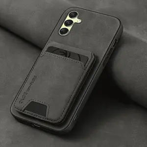 Luxury PU Leather Card Bag Phone Smartphone Case, Magnetic Phone Protective Cover, Phone Cover Casing, Phone Accessories Compatible with Samsung A55 A35 A25 A15 A05S A54 A34 A24 A14 A53 A33 A23 A13 A52 A32 A12 A22 A51 A71