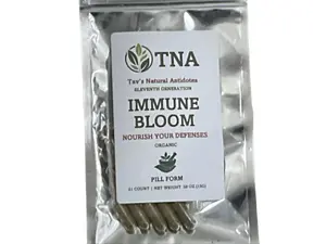 TNA Immune Bloom Pro - Organic Pill Form - 28 Count - Nourish Your Defenses - 0.5 Oz Net Weight - Tav's Natural Antidotes - US