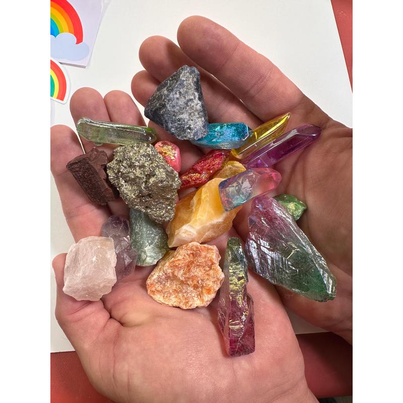 RAINBOW GEMSTONE MINING BUCKET - HALF GALLON OR GALLON