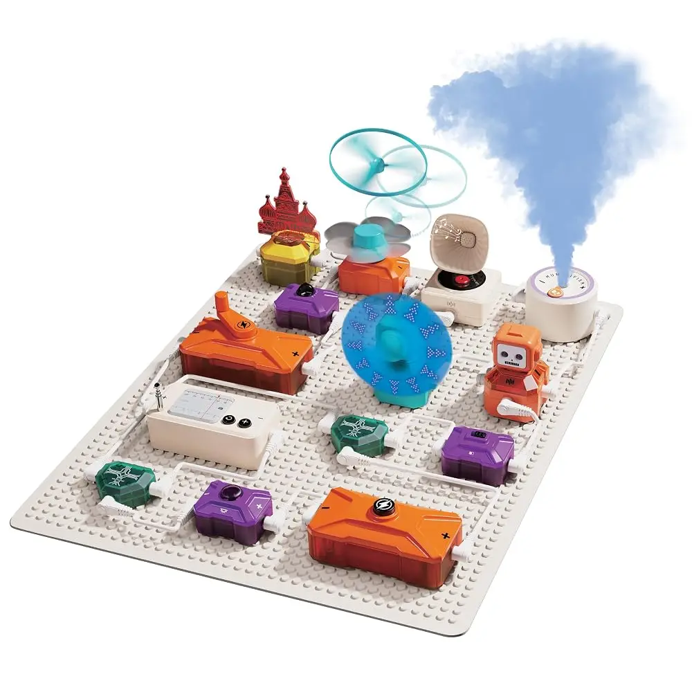Contixo ST36 Science Circuit Kit for Kids Ages 6+ STEM Electronics Building Blocks DIY Hands-On Learning Toy