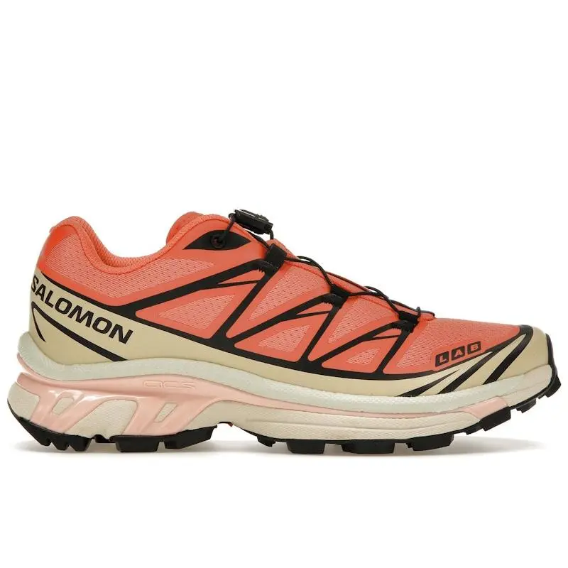 Salomon Men's XT-6 Living Coral Hiking Shoes, from StockX