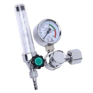 AR Reducer Pressure Gas Flowmeter Reducer Gas Flowmeter Argon CO2 Pressure Gas Flowmeter Mig Tig Flow Meter Regulator Welding Gauge Welder Argon Gas