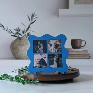Wavy Frame | Photo Magnet Frame | Fridge Magnet Frame | Magnet Organizer
