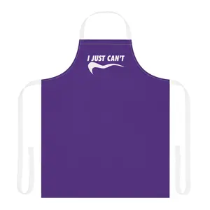 Purple I just Can't  Apron