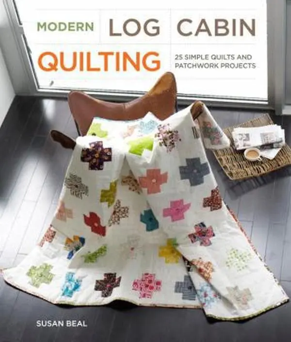 USED Book - Modern Log Cabin Quilting: 25 Simple Quilts and Patchwork Projects by Beal, Susan (Paperback) - english