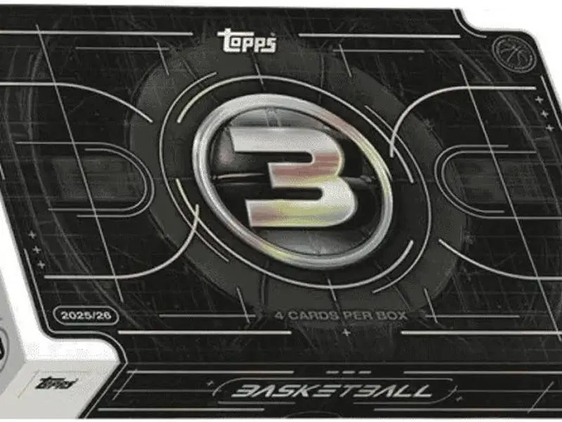2025 Topps Three Hobby Box 2025 Topps Three Hobby Box