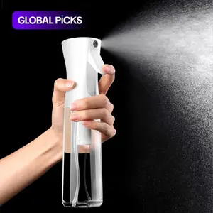 Ultra-Fine Continuous Water Spray Bottle, Handheld Mister for Steamer Iron and Fabric Steamer, Setting Spray and Furniture or Hair Styling Water Sprayer for Home and Travel