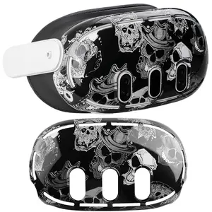 Hard Shell Protector Case Cover for Meta Quest 3,VR Headset Protector for Oculus Quest 3,Accessories for Quest 3 (Black)