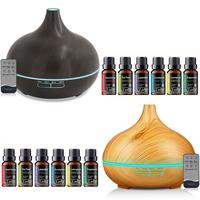 1 black 1 light wood