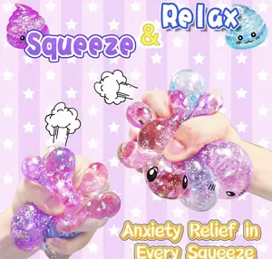 Squishy Poop Stress Ball For Anxiety Relief & fun,Perfect Gift For Adults