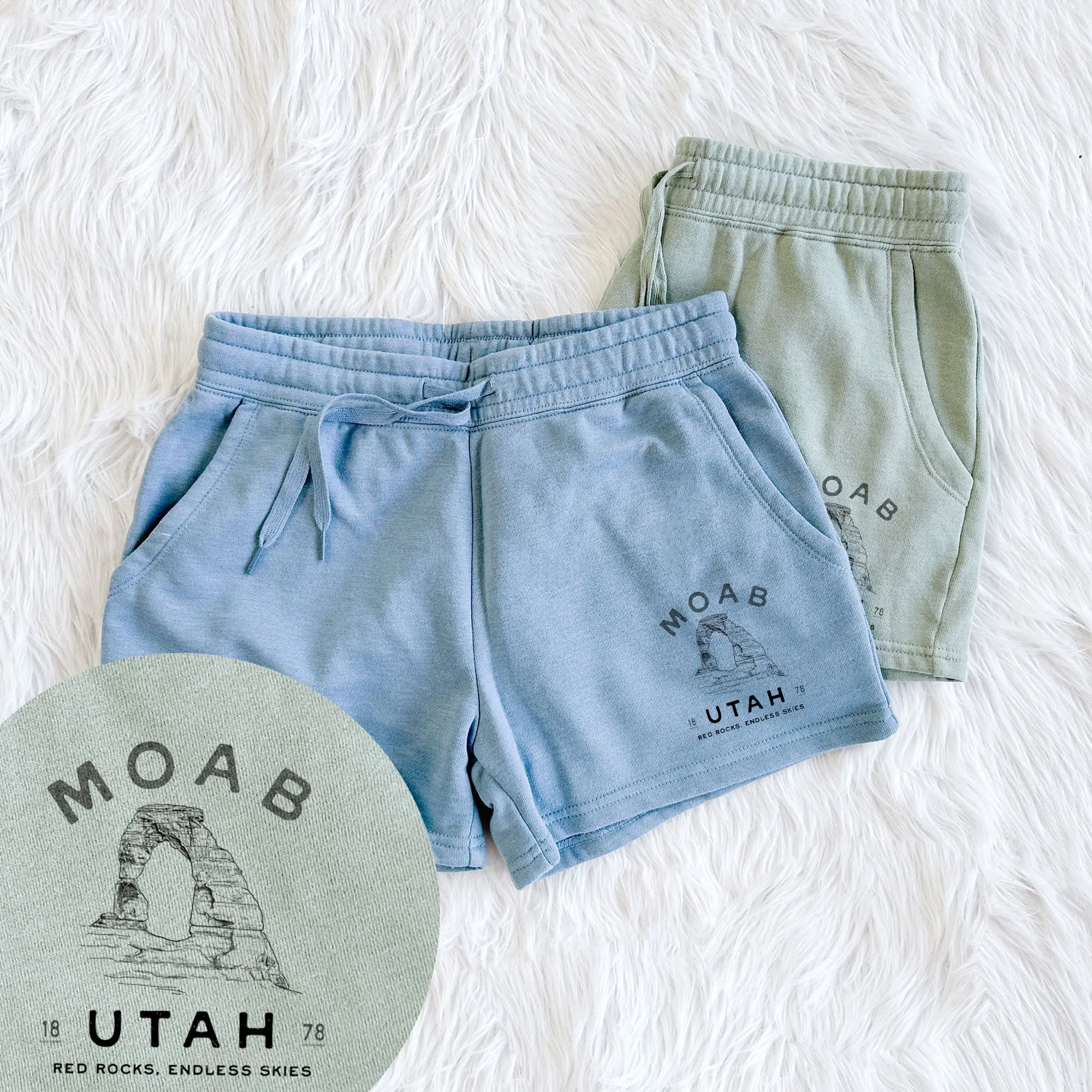 Moab Utah Delicate Arch - Women's Cali Wave Shorts