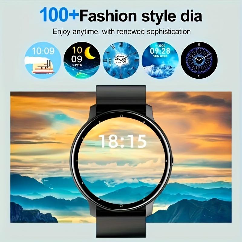 Brand new large-screen smart watch, supports Android/Apple systems, supports high-definition voice calls, equipped with various sports modes, suitable for exercise, outdoor activities, sleep monitoring, and daily wear.