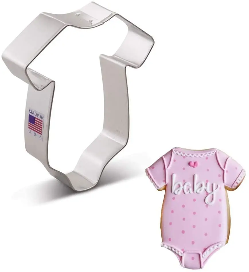 Baby Onesie Cookie Cutter 4"