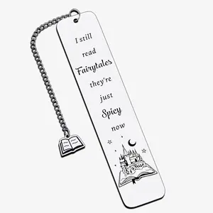 Funny Bookmark Gifts for Women Men, Bookish Birthday Gifts, I Still Read Fairytales They're Just Spicier Now, Book Mark for Best Friends Reader Funny Christmas Gifts Bookmarks for Women Men