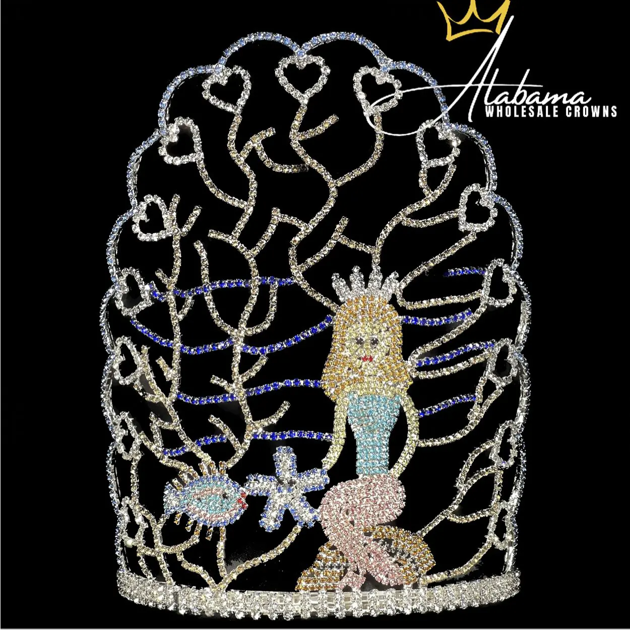 The Mermaid Series 8" Crown