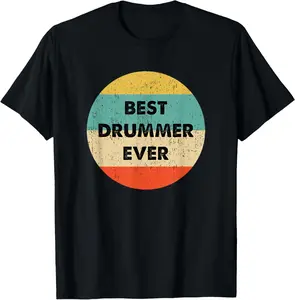 Drummer T-Shirt men's t shirts good graphic tees