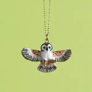 Barn Owl Necklace