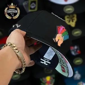 Black Money Hand Snapback Hat - Black Magic Hat  - Stylish Streetwear Cap - trendy caps 2025, trucker hat- baseball caps for men and women