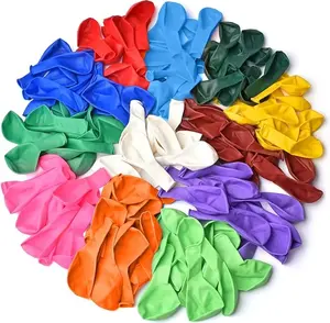 Thickened balloons, 120 PCS Balloons Assorted Colors, Latex Balloons for Kid's Birthday Party, Exquisite Rainbow Balloon, 12 Inches & 12 Kinds of Rianbow Colorful Party Balloons Decorations.
