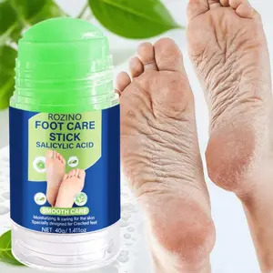 40g Salicylic Acid Foot Stick, Natural Ingredients, Brighten Skin, Deep Moisturizing, 24 Hour Hydration, Gentle, Suitable for Sensitive Skin, Specially Designed for Cracked Feet