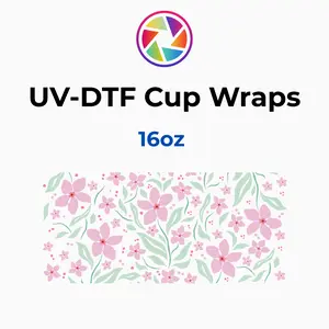 Green and Pink Floral Wrap