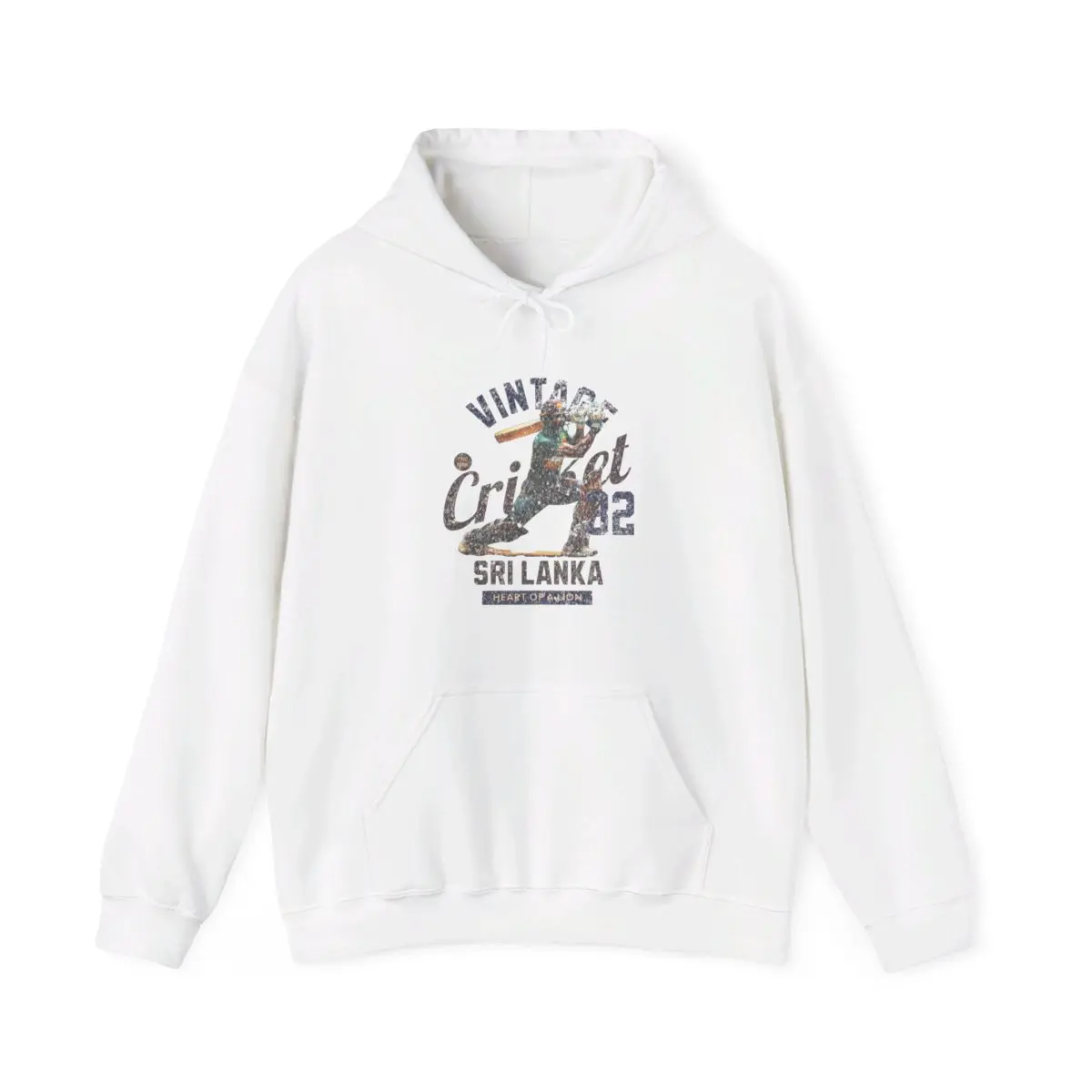 Vintage Cricket Sri Lanka: Unisex Heavy Blend™ Hooded Sweatshirt