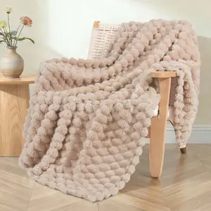 Whale Flotilla Throw Blanket for Couch with Jacquard Pattern, Fuzzy Soft Cozy Exquisite Blankets for All Season, Warm and Fluffy,available in 4 sizes