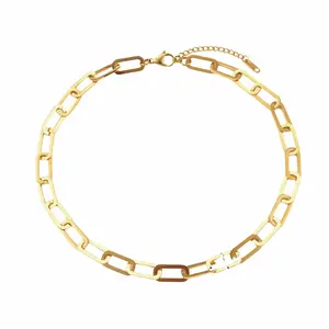 Chunky PaperClip Necklace