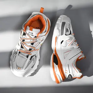 The New 2025 Dad Shoes from Paris, The Third Generation of Instagram Influencers, Men'S Height-Increasing Thick-Soled Casual Shoes, Breathable And Anti-Slip Sports Shoes, And Couple'S Trainer Closed Athletic Training Runner Sneaker Black Footwear  Running