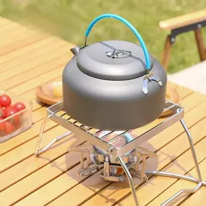 Super Durable Stainless Steel Foldable Portable Camping Grill, Food-contact-free Grill Surface,Foldable Open-mesh Design, Lightweight and Compact, Suitable for Camping/picnics/tailgate Parties/balcony Use. / Easy to Clean and Space-saving