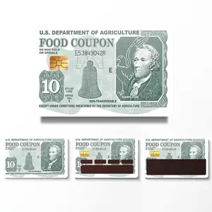 Debit Card Sticker Funny Debit Card Sticker Food Coupon Credit Card Sticker Debit Card Skin Cover