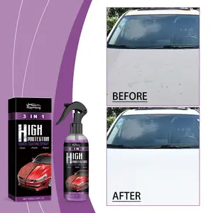 Rayhong 3-in-1 High Protection Fast Car Paint Spray Automatic Hand Paint Color Change Cleaning Coating Spray