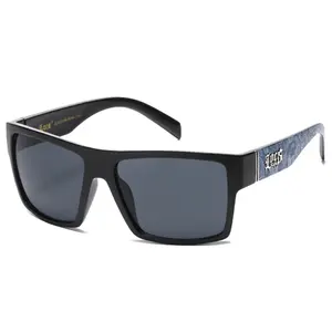 Black frame bandana sunglasses with silver hinge Black frame bandana sunglasses with silver hinge