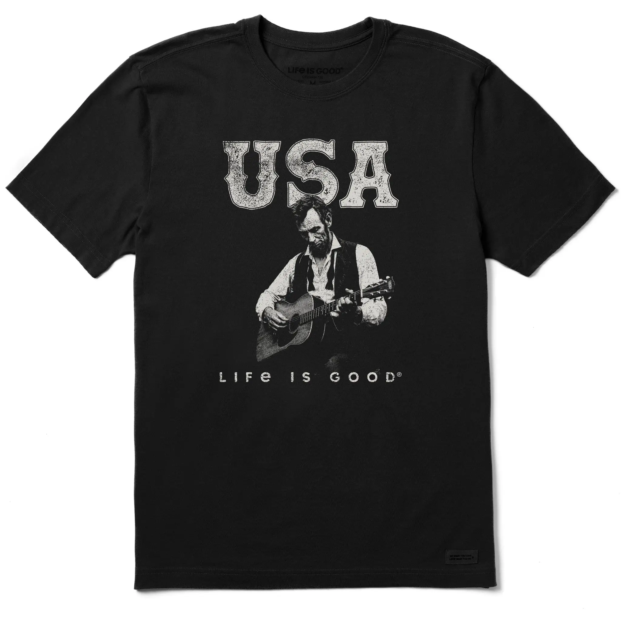 Men's USA Guitar Abe Short Sleeve Tee